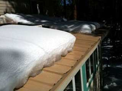 RHS Snow Melting Mat  Roof Heating Systems